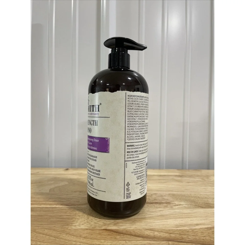 Curlsmith Core Strength Shampoo 32 oz Jumbo Pump Nozzle Vegan USA Made Hair